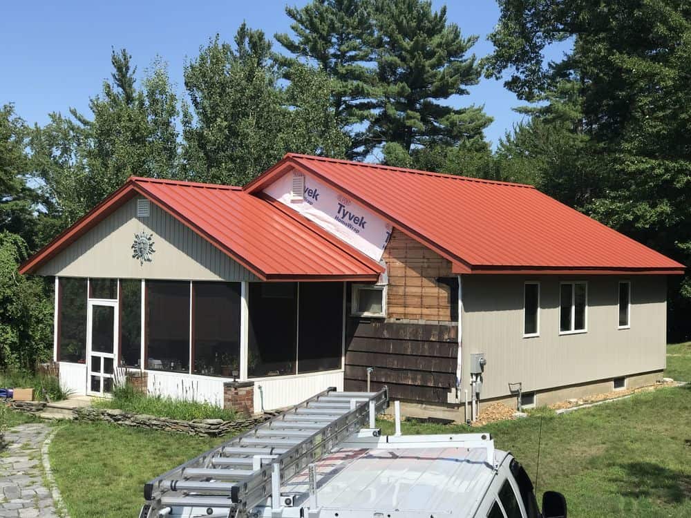We Install Residential Metal Roofs