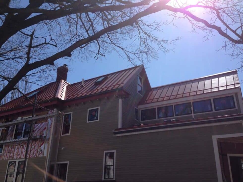 Residential Metal Roof Installation By Twin Metal Roofing Billerica, MA